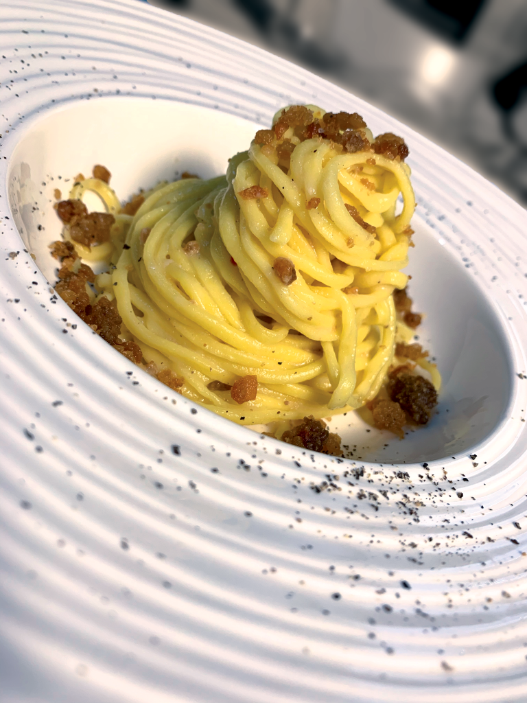 Carbonara con i grasselli (Medie)